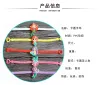 Children's cartoon mermaid PVC soft rubber wristband Specification image